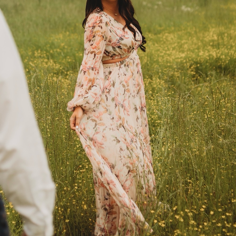 Revolve floral maxi dress